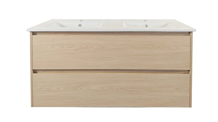 HERA 1200mm Wall-Hung Vanity - Tas Oak mercioaustralia