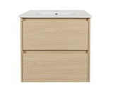 HERA 600mm Wall-Hung Vanity - Tas Oak mercioaustralia