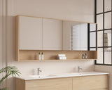 HERA 1800mm Shaving Cabinet - Tas Oak mercioaustralia