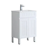 ACACIA SHAKER PVC Floor Vanity 600 Poseidon