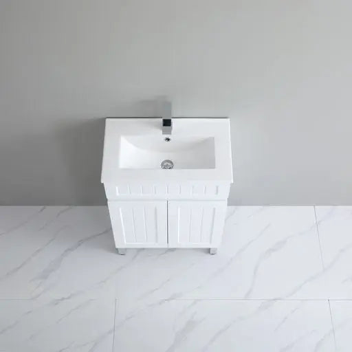ACACIA SHAKER PVC Floor Vanity 600 Poseidon