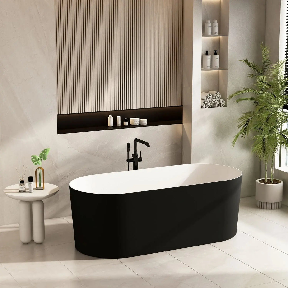 ISEO Freestanding Bathtub - Gloss White mercioaustralia