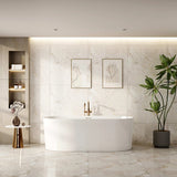 ISEO Freestanding Bathtub - Gloss White mercioaustralia