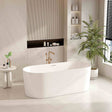 ISEO Freestanding Bathtub - Gloss White mercioaustralia