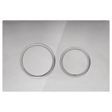 Mercio R&T Round Flush Plate - Chrome mercioaustralia