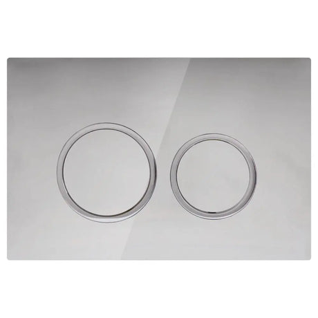 Mercio R&T Round Flush Plate - Chrome mercioaustralia