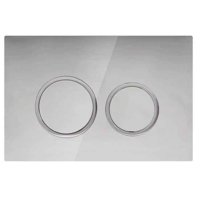 Mercio R&T Round Flush Plate - Chrome mercioaustralia