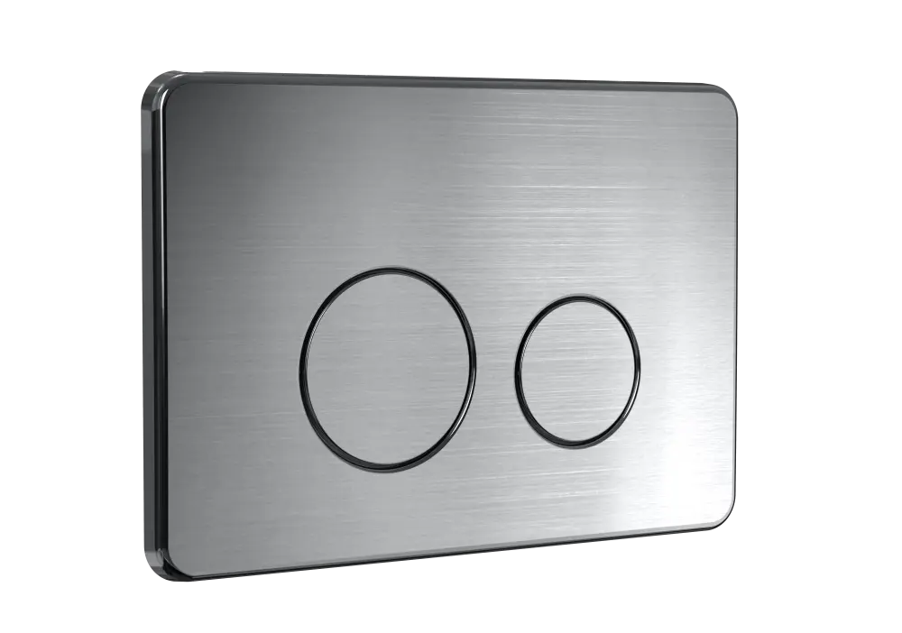 Mercio R&T Round Flush Plate - Gun Metal mercioaustralia