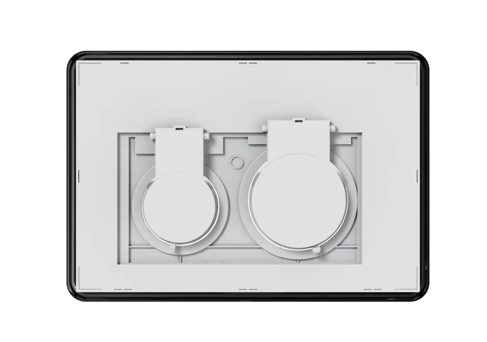 Mercio R&T Round Flush Plate - Gun Metal mercioaustralia
