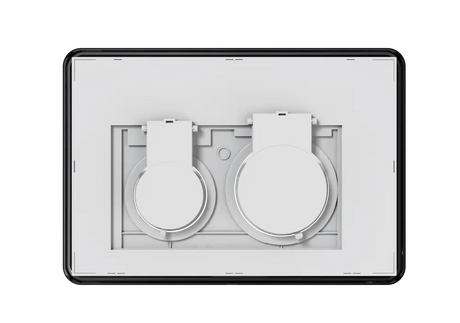 Mercio R&T Round Flush Plate - Gun Metal mercioaustralia