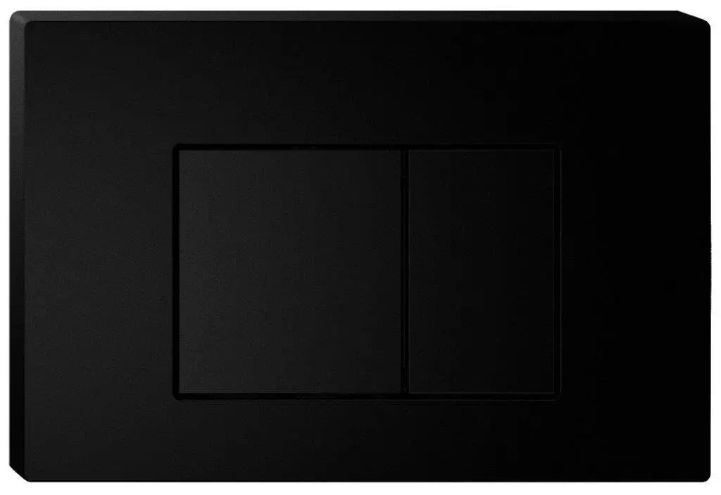 Mercio R&T Square Flush Plate - Black mercioaustralia