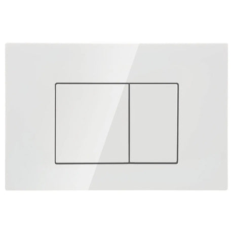 Mercio R&T Square Flush Plate - White mercioaustralia