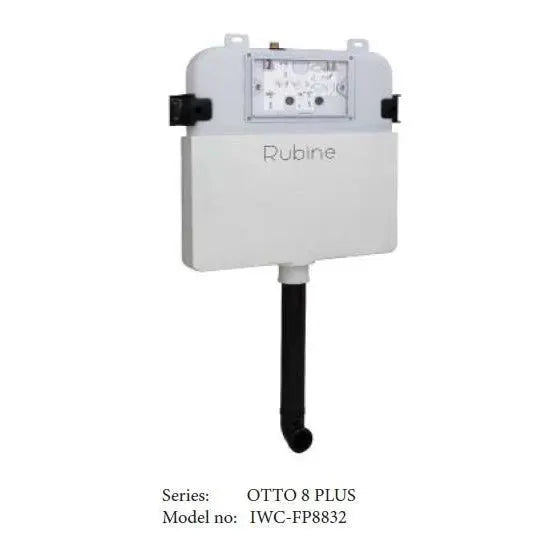 Mercio R&T 80mm Slim In-wall Cistern with Floor Pan mercioaustralia