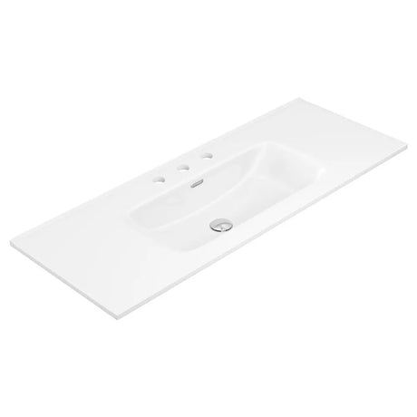 Joli Gloss Full Depth Ceramic Basin Top 1200mm 3TH fienza