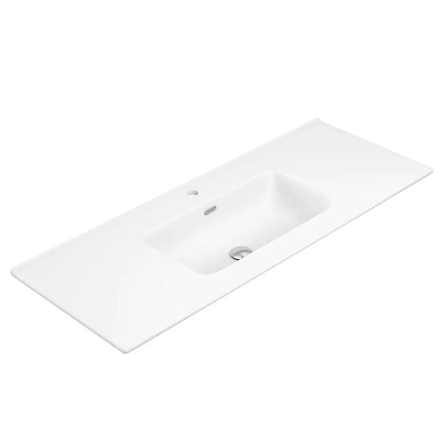 Joli Matte Full Depth Ceramic Basin Top 1200mm 1TH fienza
