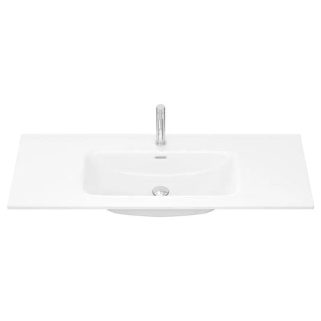 Joli Gloss Full Depth Ceramic Basin Top 1200mm 1TH fienza