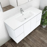 Joli Gloss Full Depth Ceramic Basin Top 1200mm 1TH fienza