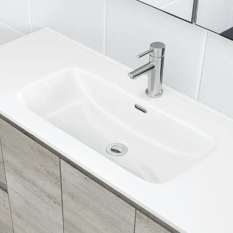 Joli Gloss Full Depth Ceramic Basin Top 1200mm 1TH fienza