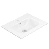 Joli Gloss Full Depth Ceramic Basin Top 600mm 1TH fienza