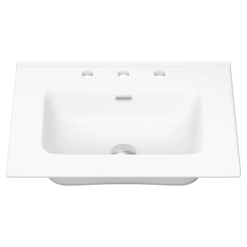 Joli Matte Full Depth Ceramic Basin Top 600mm 3TH fienza