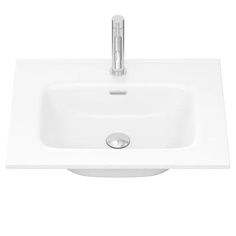 Joli Gloss Full Depth Ceramic Basin Top 600mm 1TH fienza