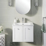 Joli Gloss Full Depth Ceramic Basin Top 600mm 1TH fienza