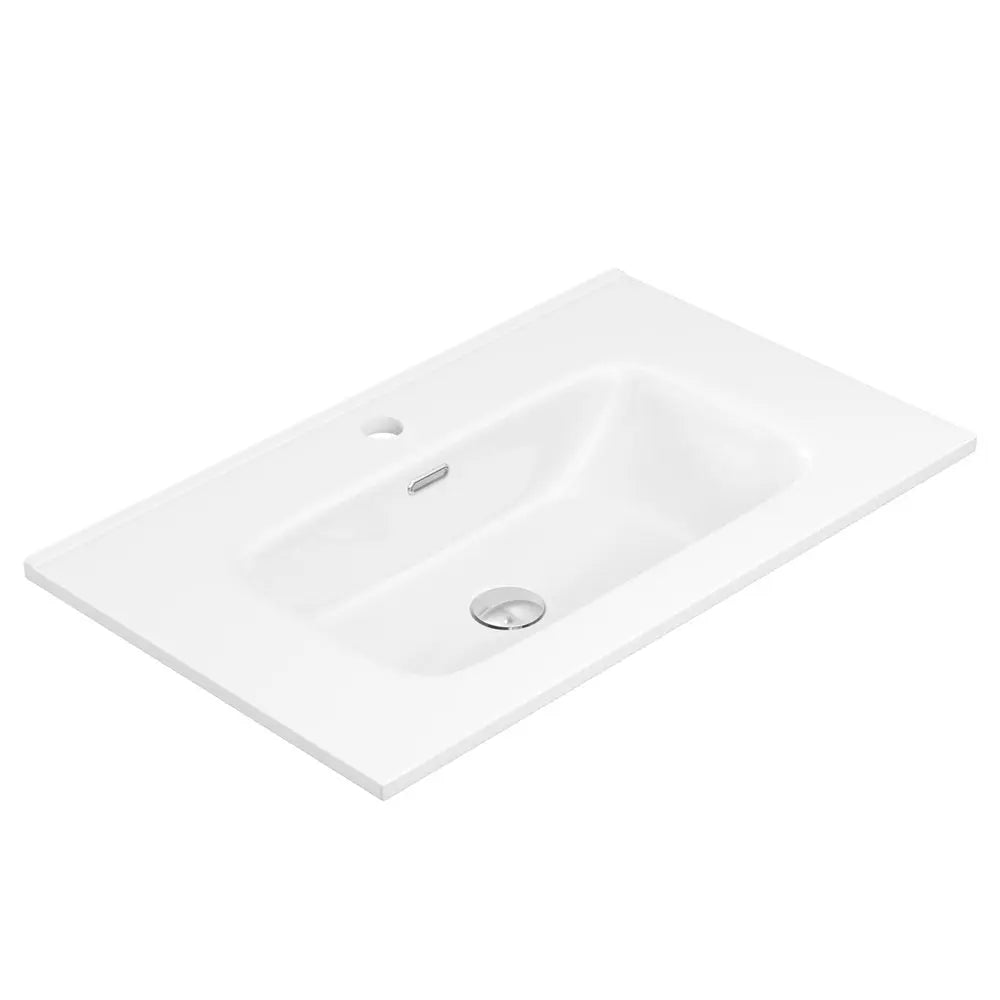 Joli Gloss Full Depth Ceramic Basin Top 750mm 1TH fienza
