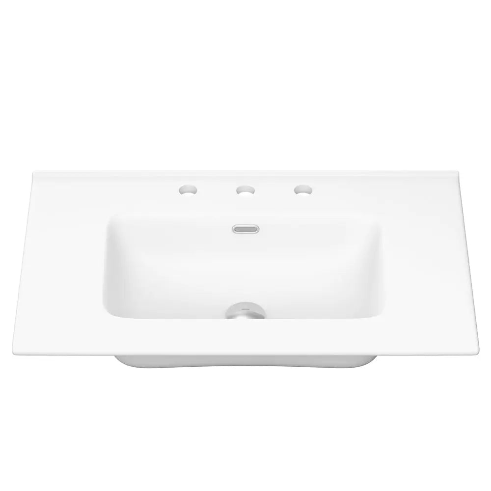 Joli Matte Full Depth Ceramic Basin Top 750mm 3TH fienza
