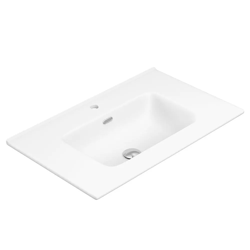 Joli Matte Full Depth Ceramic Basin Top 750mm 1TH fienza