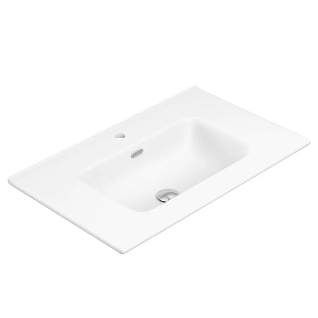 Joli Matte Full Depth Ceramic Basin Top 750mm 1TH fienza