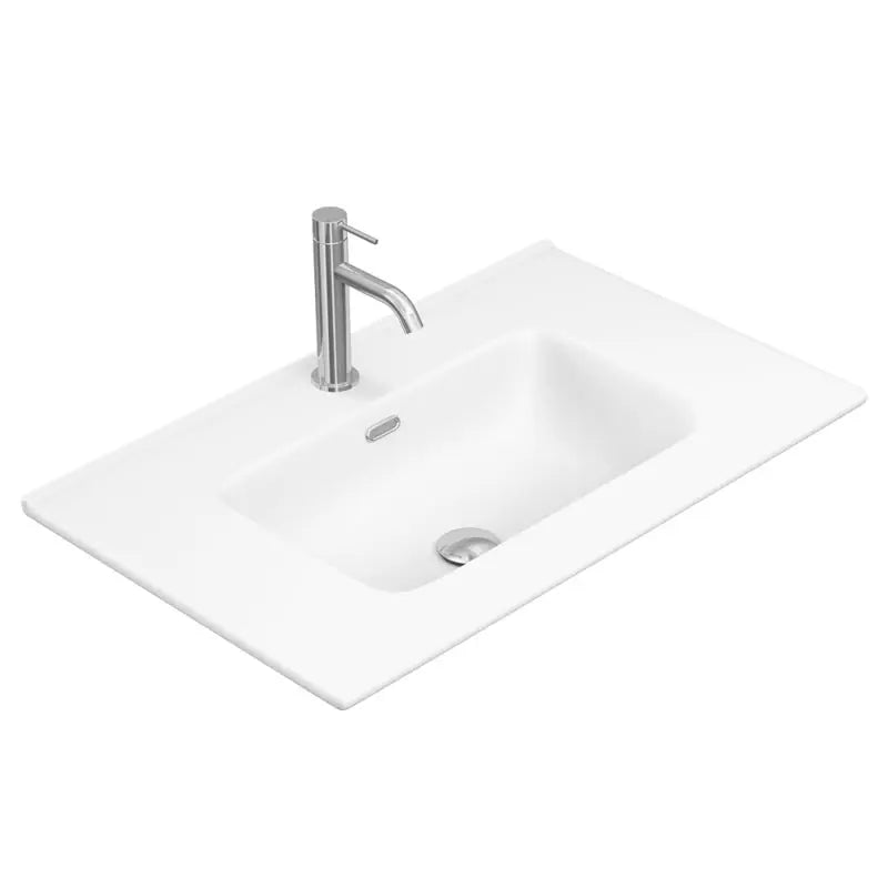 Joli Matte Full Depth Ceramic Basin Top 750mm 1TH fienza