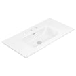 Joli Gloss Full Depth Ceramic Basin Top 900mm 3TH fienza