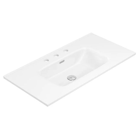 Joli Gloss Full Depth Ceramic Basin Top 900mm 3TH fienza