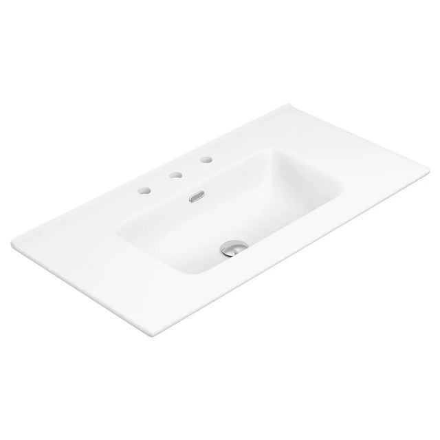 Joli Matte Full Depth Ceramic Basin Top 900mm 3TH fienza