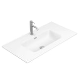 Joli Matte Full Depth Ceramic Basin Top 900mm 1TH fienza