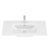 Joli Gloss Full Depth Ceramic Basin Top 900mm 1TH fienza