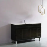 ACACIA SHAKER PVC Floor Vanity 1500 (Single/Double Bowl) Poseidon