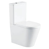 Aluca Tornado Flush Back-to-Wall Toilet Suite, Gloss White fienza