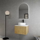 Bellevue PVC Wall Hung Vanity 600 (Prime Oak) Poseidon