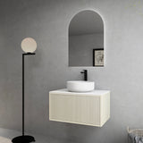 Bellevue Slim PVC Wall Hung Vanity 750 (Coastal Oak) Poseidon