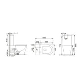 Bagno D'Oro Kai Tornado Silent Flush Toilet Suite Bagno D'Oro