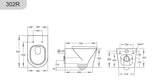 Avis Rimless Wall Hung Pan Poseidonbk