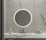 Evelyn Round Frameless LED Mirror | 800 x 800 mm Bagno D'Oro