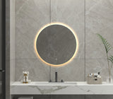 Evelyn Round Frameless LED Mirror | 800 x 800 mm Bagno D'Oro