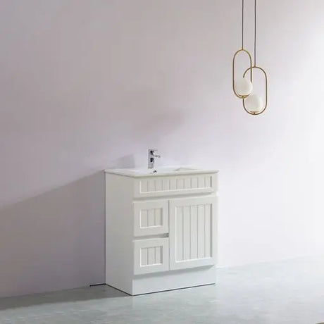 ACACIA SHAKER PVC Floor Vanity 750 Poseidon