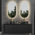 Kirribilli Wall Hung PVC Cabinet Matte Black 1500mm (Single/Double Bowl) - Clearance Poseidon