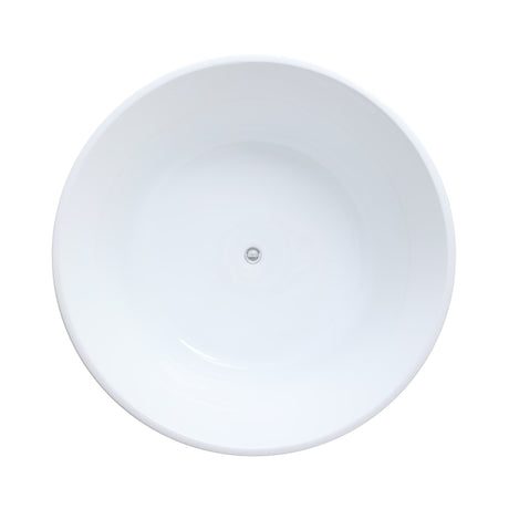 Round Freestanding Bath 1280X1280X595MM Poseidonbk