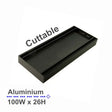 100x100x26mm Black Gold Tile Insert Grate Aquaperla