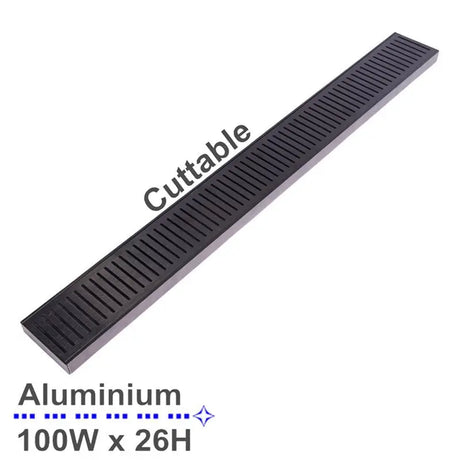 100x100x26mm Black Floor Grate Aquaperla