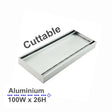 100x100x26mm Chrome Gold Tile Insert Grate Aquaperla